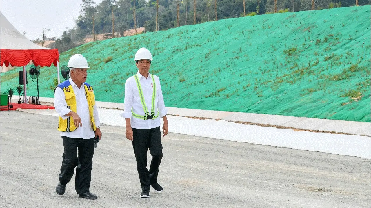 Presiden Siap Resmikan Jembatan Pulau Balang: Suasana Meriah Bak Karnaval