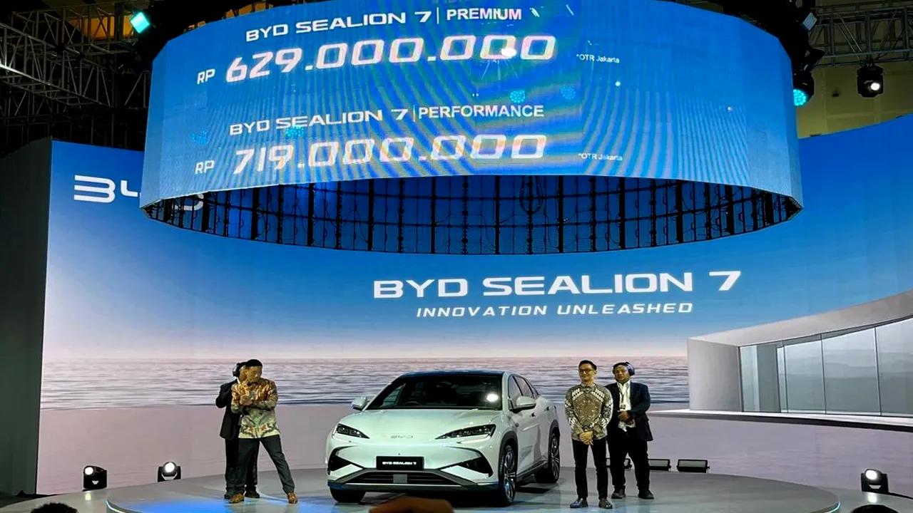 BYD Resmi Rilis Sealion 7 di Indonesia